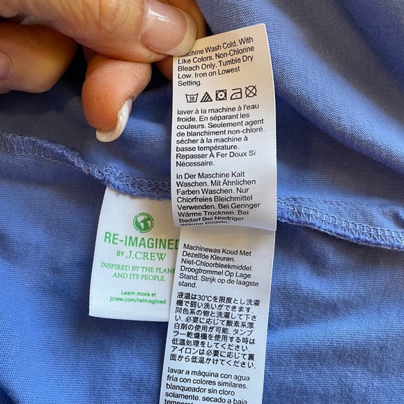 Women’s J Crew 100% Cotton Summer Casual Tee-shirt Dress - Picture 5 of 5